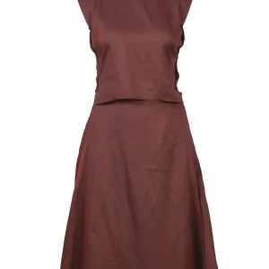 Sleeveless Belted Dress - Style_079