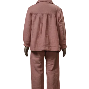 Girls Pink Top & Pant Set - Style_117