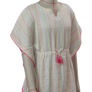 Striped Short Sleeve Dress - Style_112