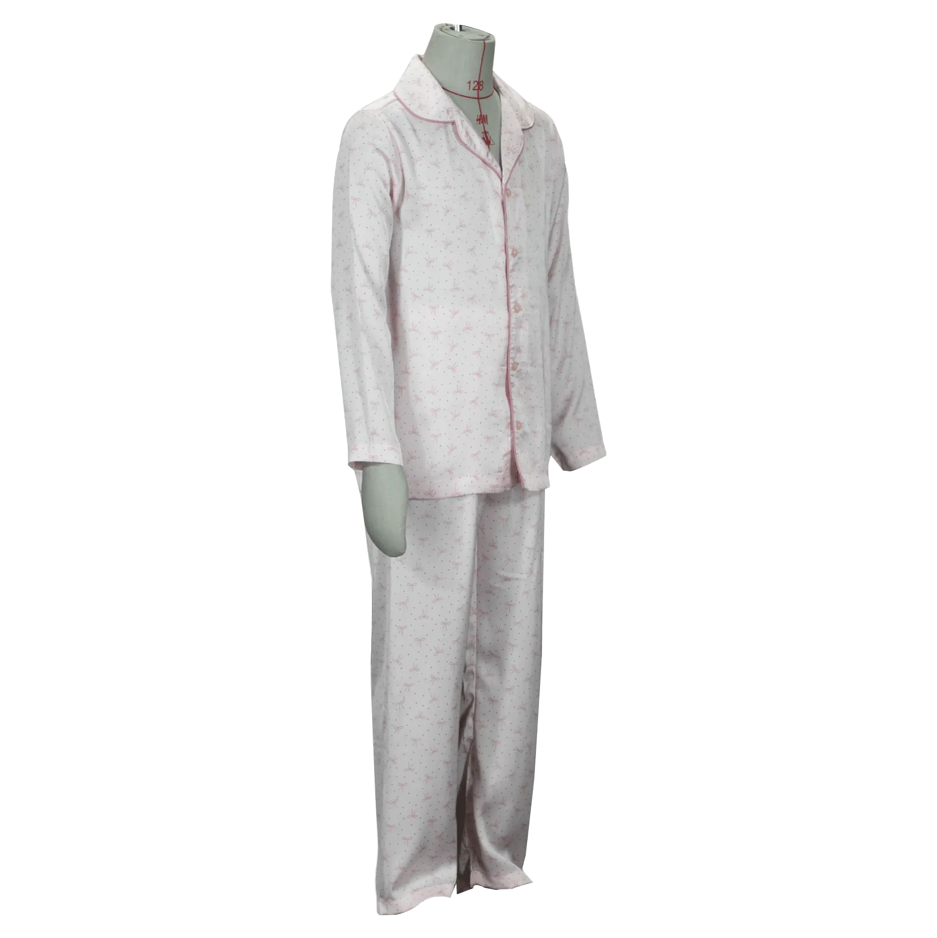 Piped Pajama Set - Style_059