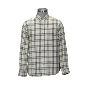 Long Sleeve Checked Shirt - Style_062