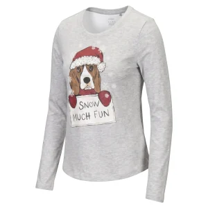 Ladies Long Sleeve Graphic T-Shirt - Style_007