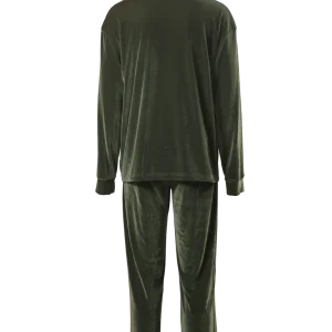 Green Velour Lounge Set - Style_107