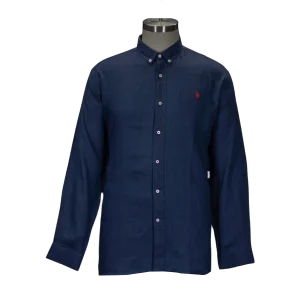 Navy Long Sleeve Shirt - Style_066