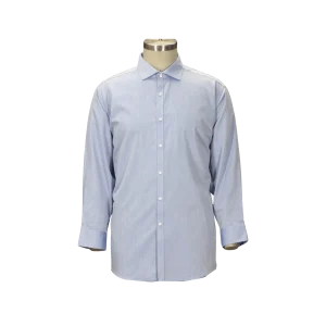 Light Blue Long Sleeve Shirt - Style_070